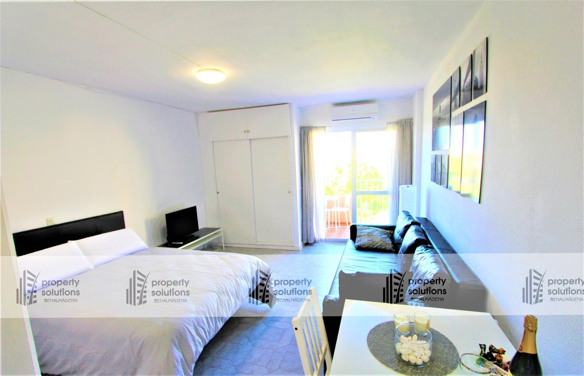 426 Estudio En Minerva Apartamentos - Vista Al Jardin - Piscina Y Playa Бенальмадена Экстерьер фото